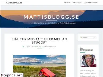 mattisblogg.se