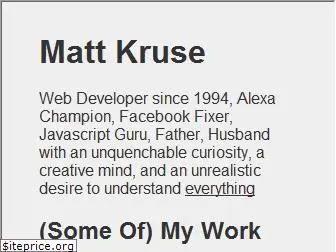 mattkruse.com