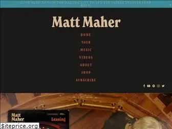 mattmahermusic.com