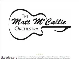 mattmccallieorchestra.com