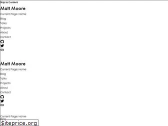 mattmoore.io