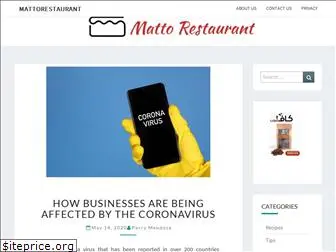 mattorestaurant.com