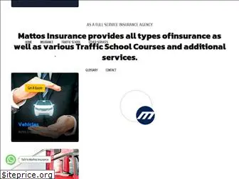 mattosinsurance.com