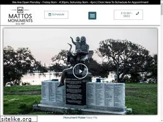 mattosmonuments.com