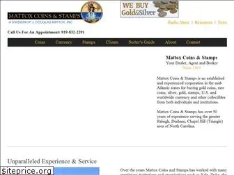 mattoxcoinsandstamps.com