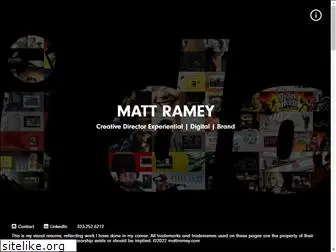 mattramey.com