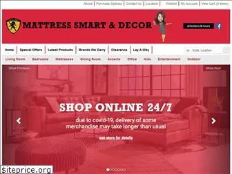 mattresssmartanddecor.com