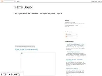 matts-soup.blogspot.com