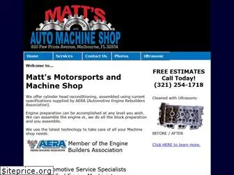 mattsmotorsports.com