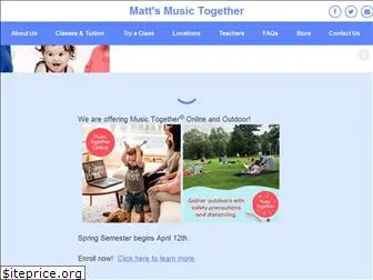 mattsmusictogether.com