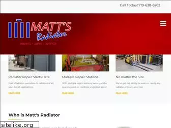 mattsradiator.com
