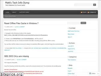 mattstechstuff.wordpress.com