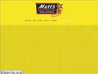 mattstexmex.com