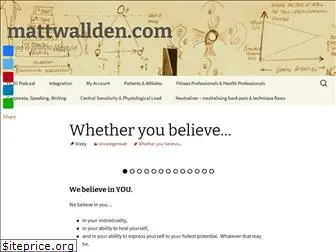 mattwallden.com