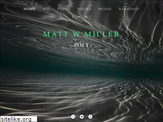 mattwmiller.com