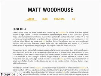 mattwoodhouse.com