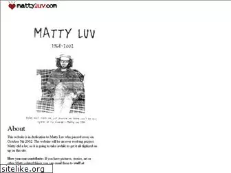 mattyluv.com