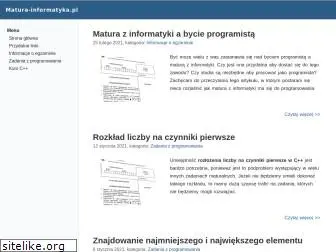 matura-informatyka.pl