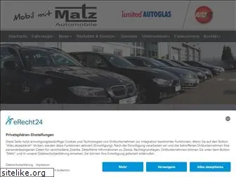 matz-automobile.de