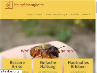 mauerbienenforum.de