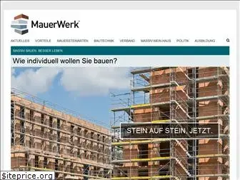 mauerwerk.online