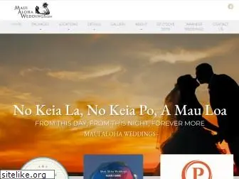 mauialohaweddings.com