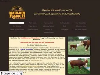 mauldinherefords.com