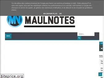 maulnotes.com