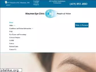 maumeeeyeclinic.com