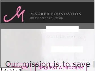 maurerfoundation.org