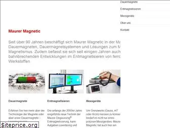 maurermagnetic.com