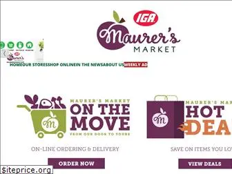 maurersmarket.com
