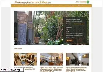 mauresque-immobilier.com