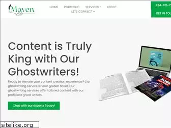 mavenghostwriters.com