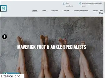 maverickfootandankle.com