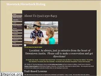 maverickhorsebackriding.com