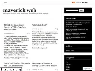 maverickweb.wordpress.com