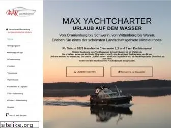 max-yachtcharter.de