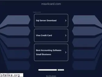 max4card.com