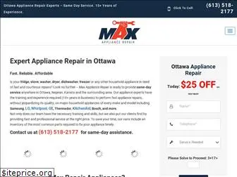 maxappliancerepairottawa.ca