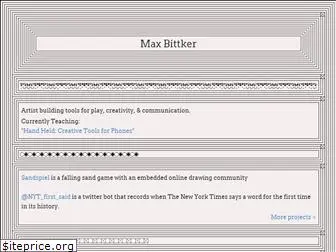 maxbittker.com