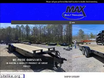 maxbuilttrailers.com