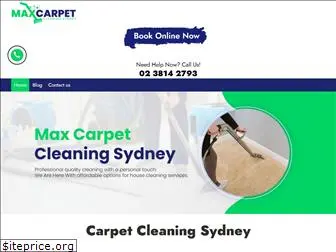 maxcarpetcleaningsydney.com.au