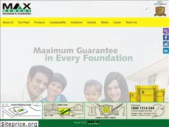 maxcement.co.in