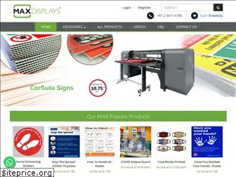 maxdisplays.com.au