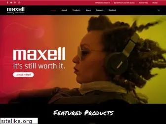 maxellcanada.com