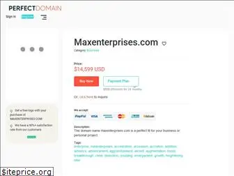 maxenterprises.com