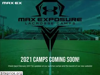 maxexposurelacrosse.com