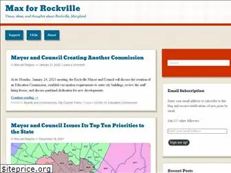 maxforrockville.com