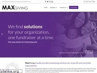 maxgiving.com